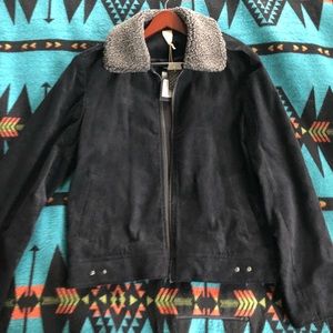 Standard Issue NYC Shearling and Corduroy Jacket